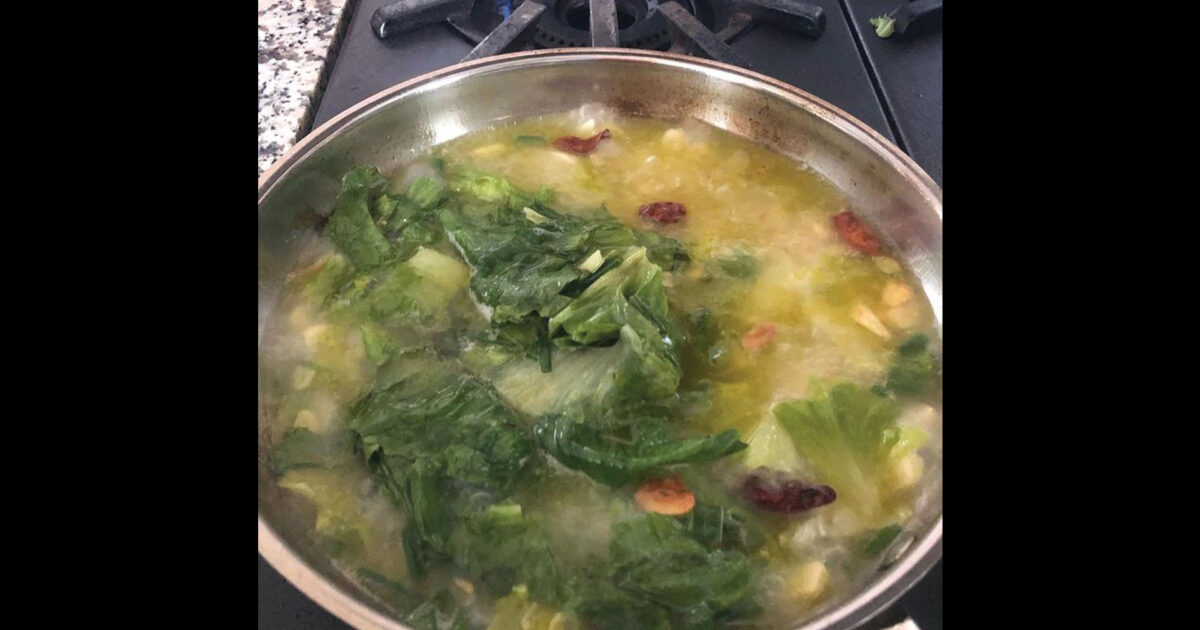 Escarole and White Bean Soup | PBS Food
